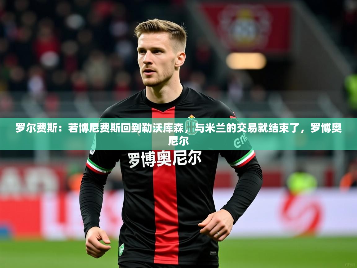 2025开云体育app入口下载官网罗尔费斯：若博尼费斯回到勒沃库森，与米兰的交易就结束了，罗博奥尼尔  第2张